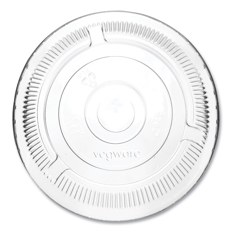 Vegware 96 Series Cold Cup Lids, Fits 96-Series Cups,1,000/Carton (VEGC96FCH) Case of 1000