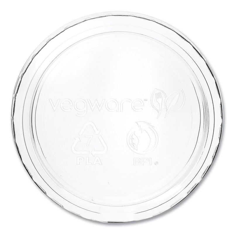 Vegware Portion Pot Lids, Fits 2 oz to 4 oz Portion Pots, Clear, 2,000/Carton (VEGCF736) Case of 2000