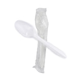 McKesson Spoon Medium Weight White Polypropylene (1049901_CS) 1000/CS