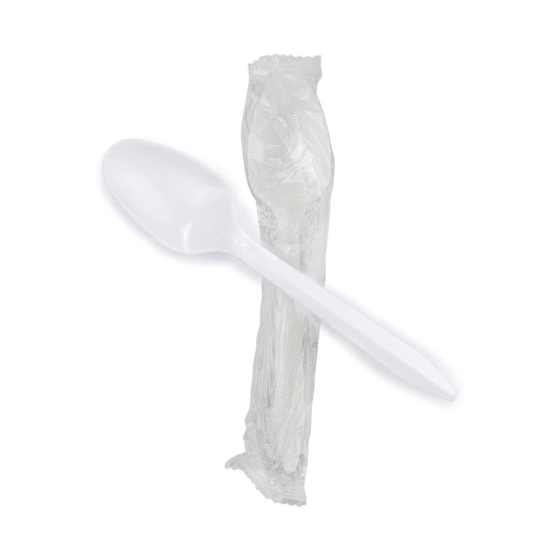 McKesson Spoon Medium Weight White Polypropylene (1049901_CS) 1000/CS