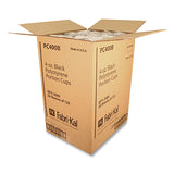 Fabri-Kal Portion Cups, 4 oz, Black, 125/Sleeve, 20 Sleeves/Carton (FABPC400B) Case of 20