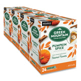 Green Mountain Coffee® Fair Trade Certified Pumpkin Spice Flavored Coffee K-Cups, 96/Carton (GMT6758CT) Case of 96