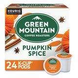 Green Mountain Coffee® Fair Trade Certified Pumpkin Spice Flavored Coffee K-Cups, 96/Carton (GMT6758CT) Case of 96