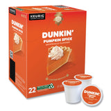 Dunkin Donuts® K-Cup Pods, Pumpkin Spice, 22/Box (GMT7596) Box of 24