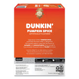 Dunkin Donuts® K-Cup Pods, Pumpkin Spice, 22/Box (GMT7596) Box of 24