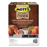 Mott's® Hot Apple Cider K-Cup Pods, 1 oz K-Cup Pod, 24/Box (GMT8604) Box of 24