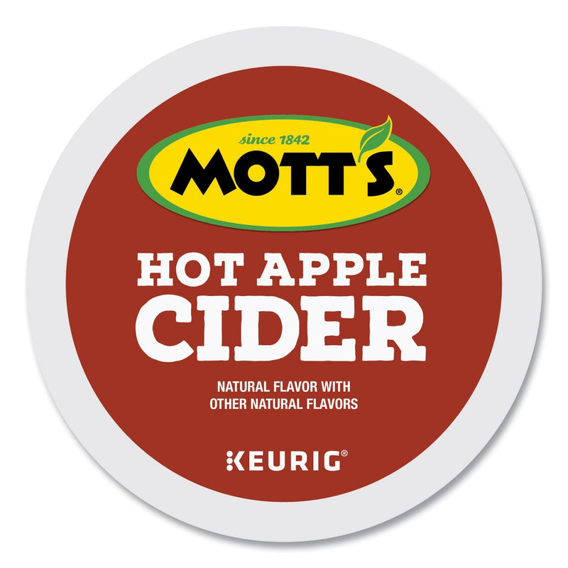 Mott's® Hot Apple Cider K-Cup Pods, 1 oz K-Cup Pod, 24/Box (GMT8604) Box of 24