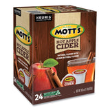 Mott's® Hot Apple Cider K-Cup Pods, 1 oz K-Cup Pod, 24/Box (GMT8604) Box of 24