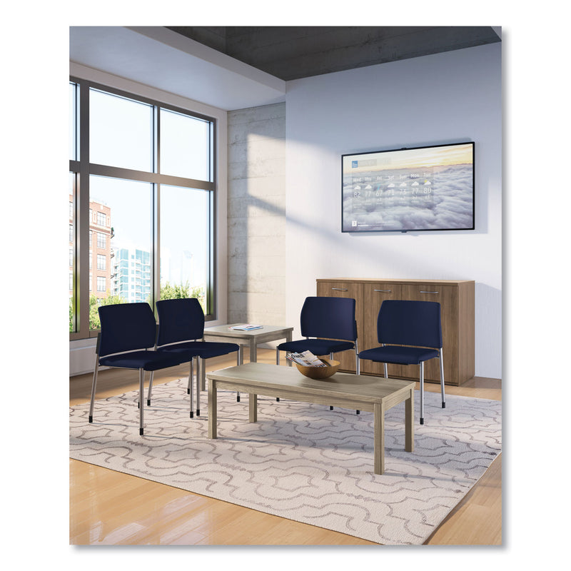 HON 80000 Laminate Occasional End Table, Rectangular, 24w x 20d x 20h, Kingswood Walnut (HON80193LKI1) Each