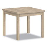 HON 80000 Series Laminate Occasional Corner Table, 24d x 24w x 20h, Kingswood Walnut (HON80192LKI1) Each