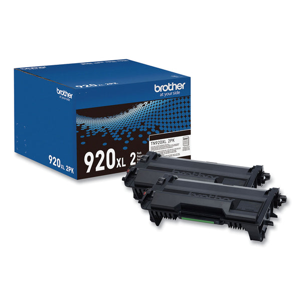 Brother TN920XL2PK High-Yield Toner, 12,000 Page-Yield, Black, 2/Pack (BRTTN920XL2PK) Each