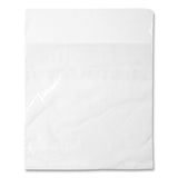 AmerCareRoyal Flip Top Bag, 7" x 7", Clear, 2,000/Carton (RPPFTS77) Case of 2000