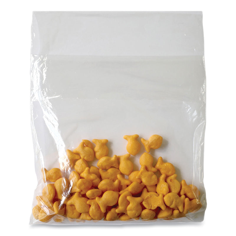 AmerCareRoyal Flip Top Bag, 7" x 7", Clear, 2,000/Carton (RPPFTS77) Case of 2000