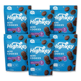 HighKey Double Chocolate Brownie Cookies, 0.75 oz Packet, 6/Carton (GRR60000273) Case of 6