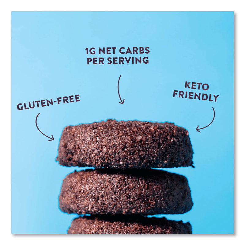 HighKey Double Chocolate Brownie Cookies, 0.75 oz Packet, 6/Carton (GRR60000273) Case of 6