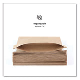 Elementree Expandable Mailer, Self-Adhesive Closure, 13.5 x 15.37 x 2.5, Kraft, 250/Carton (PRB01915) Case of 250