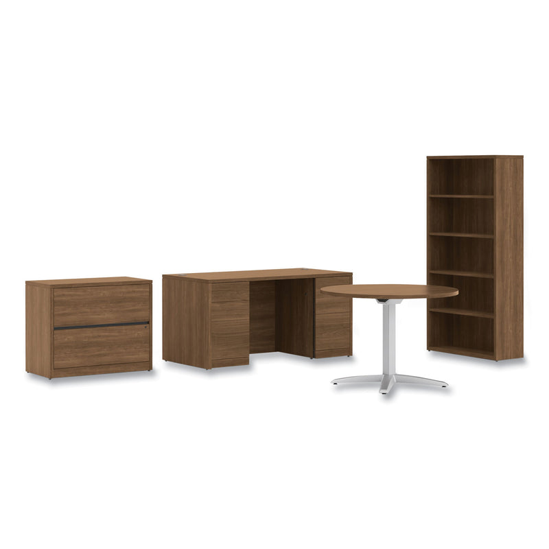 HON 10500 Series Double Pedestal Desk with Full Pedestals, 60" x 30" x 29.5", Pinnacle (HON105892PINC) Each