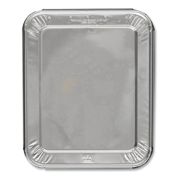 Handi-Foil Half Steam Table Pan Lids, Full Curl, 11.16 x 0.62 x 12.75, 100/Carton (HFA204930100FC) Case of 100