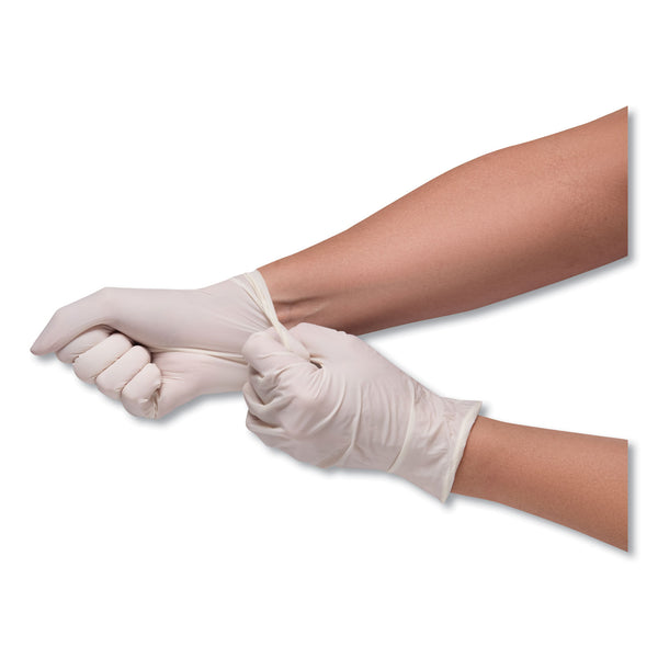 SemperCare Stretch Vinyl Examination Gloves, Cream, X-Large, 100/Box, 10 Boxes/Carton (SEZSCVNP105) Case of 1000