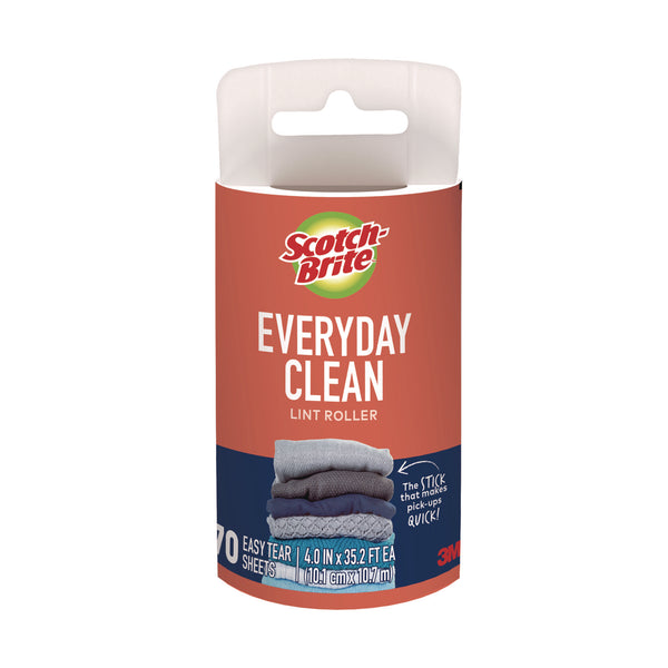Scotch Brite Lint Roller Refill Roll, 70 Sheets/Roll (MMM836RFS70) Each