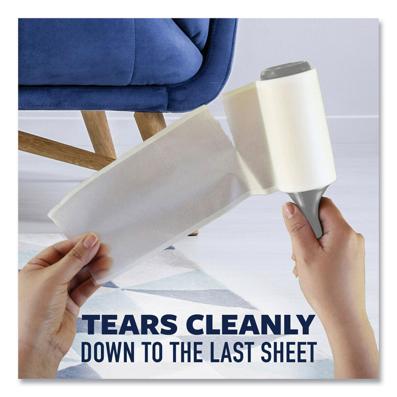 Scotch Brite Lint Roller, Heavy-Duty Handle, 70 Sheets/Roller, 2/Pack (MMM836RS70TP) Pack of 2