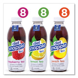 Snapple Ice Tea Variety Pack, Assorted Flavors, 20 oz Bottle, 24/Carton (GRR22002043) Case of 24