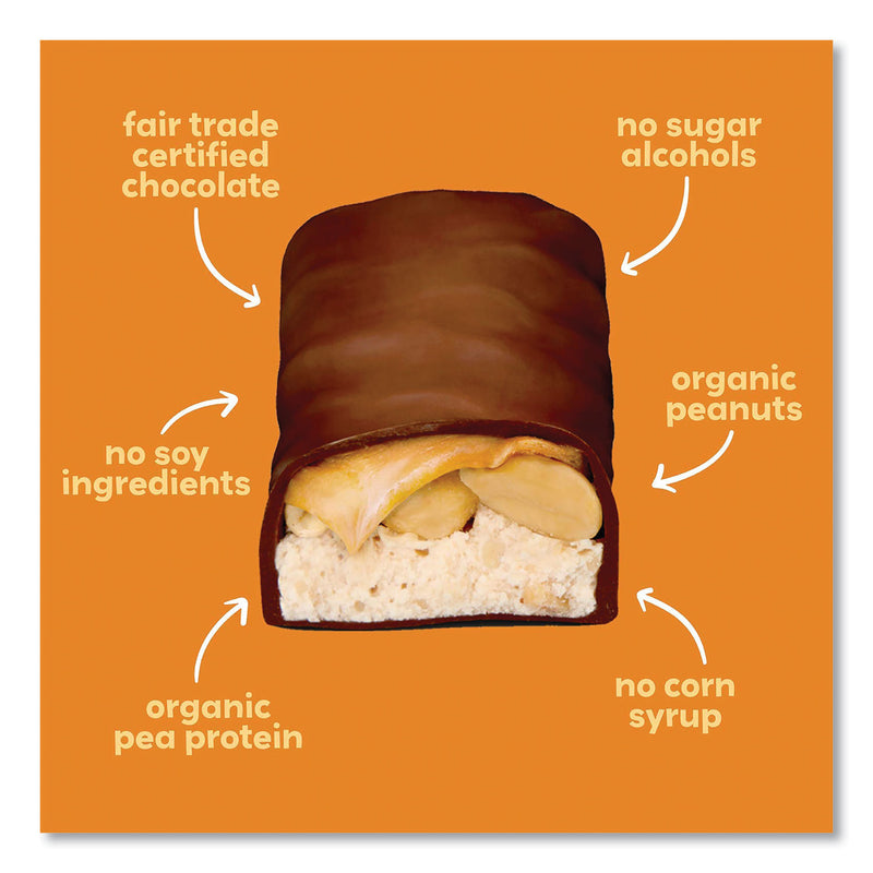 Unreal Dark Chocolate Caramel Peanut Nougat Bars, 0.67 oz Individually Wrapped, 40/Pack (GRR22002090) Each