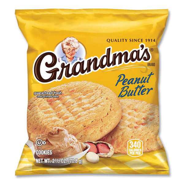 Grandma's Cookies Variety Tray, Assorted Flavors,  (6) 3.25 oz,  (26) 2.5 oz, 32 Bags/Carton (LAY73977) Case of 32