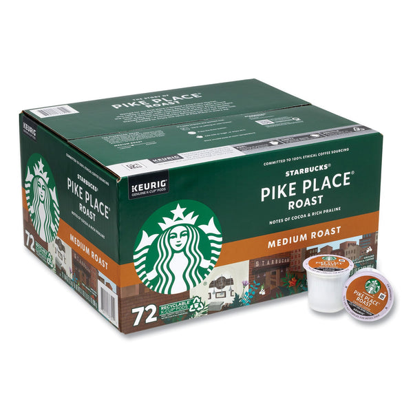 Starbucks Pike Place Coffee K-Cups, 72/Carton (GRR22002158) Case of 72