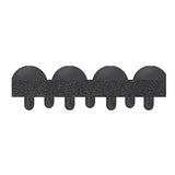 Crown Yoga-Flex, 24 x 26, Black (CWNYF0023BK) Each