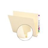 Smead™ Heavyweight Manila End Tab Expansion Folders, Straight Tabs, Letter Size, 1.5" Expansion, 50/Box (SMD24275)