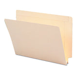 Smead™ Heavyweight Manila End Tab Expansion Folders, Straight Tabs, Letter Size, 1.5" Expansion, 50/Box (SMD24275)