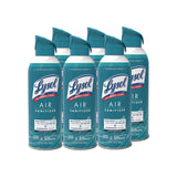 LYSOL Brand Air Sanitizer Spray, Simple Fresh, 10 oz Aerosol Spray, 6/Carton (RAC99350CT) Case of 6