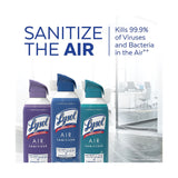 LYSOL Brand Air Sanitizer Spray, White Linen, 10 oz Aerosol Spray, 6/Carton (RAC99351CT) Case of 6