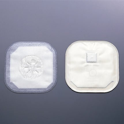 Hollister Stoma Cap 3 Inch, 11 cm Stoma, Transparent, Porous Cloth, Pre Sized (247641_BX) 30/BX