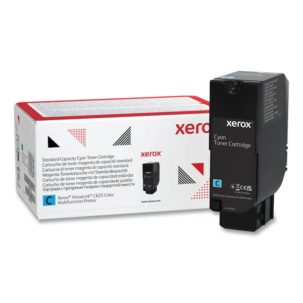 Xerox 006R04617 Toner, 6,000 Page-Yield, Cyan (XER006R04617) Each
