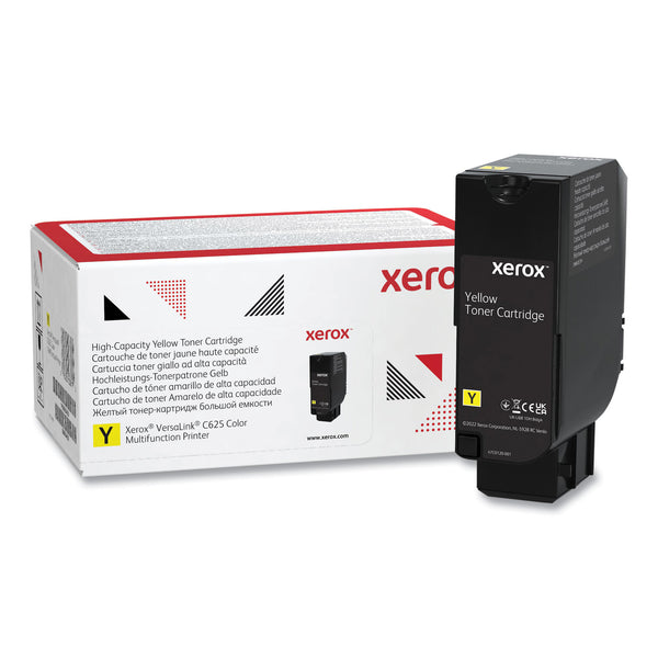 Xerox 006R04639 High-Yield Toner, 16,000 Page-Yield, Yellow (XER006R04639) Each