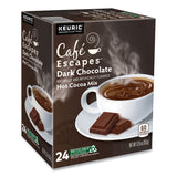 Café Escapes® Cafe Escapes Milk Chocolate Hot Cocoa K-Cups, 96/Carton (GMT6801CT) Case of 96