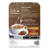 Café Escapes® Cafe Escapes Milk Chocolate Hot Cocoa K-Cups, 24/Box (GMT6801) Box of 24