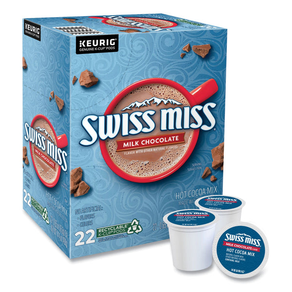 Swiss Miss® Milk Chocolate Hot Cocoa K-Cups, 22/Box (GMT8292) Box of 22