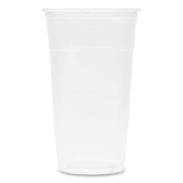 Karat PET Plastic Cups, 32 oz, Clear, 300/Carton (KRTCKC32) Case of 300