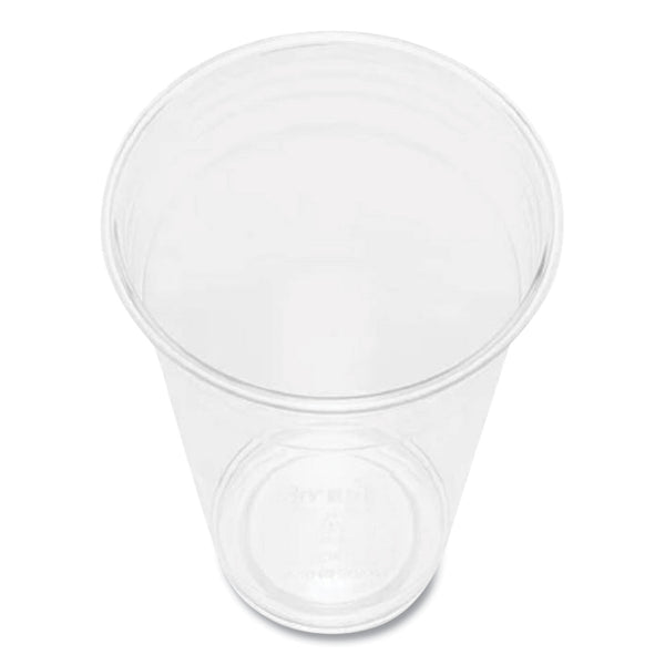 Karat PET Plastic Cups, 24 oz, Clear, 600/Carton (KRTCKC24) Case of 600
