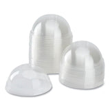 Karat PET Lids, Dome Lid, Fits 12 oz to 24 oz Cold Cups, Clear, 1,000/Carton (KRTCKDL626) Case of 1000