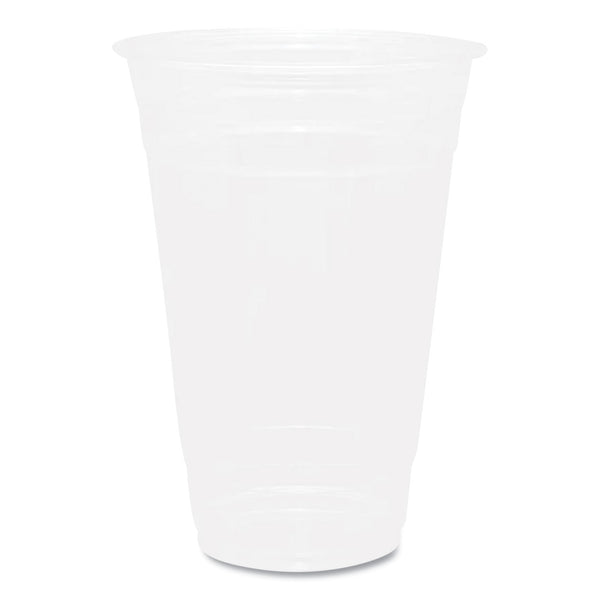 Karat PET Plastic Cups, 20 oz, Clear, 1,000/Carton (KRTCKC20) Case of 1000