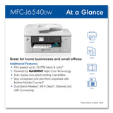 Brother MFC-J6540DW Business Color All-in-One Inkjet Printer, Copy/Fax/Print/Scan (BRTMFCJ6540DW) Each