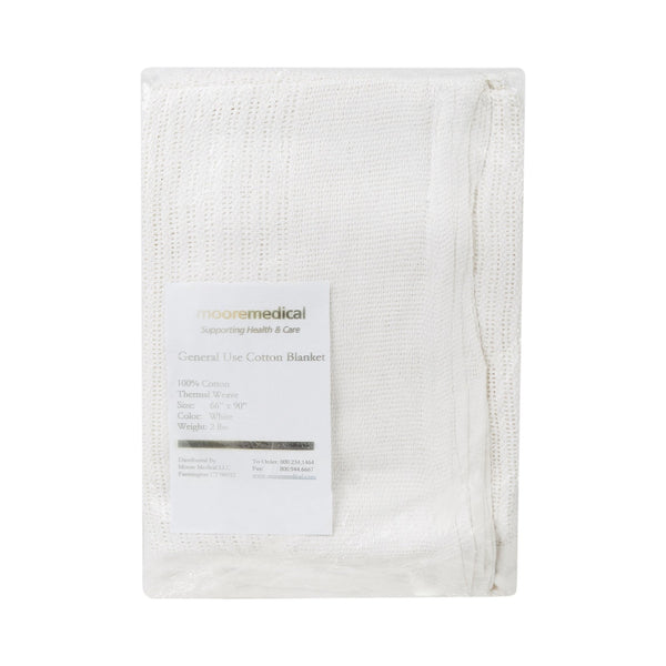 McKesson Blanket 66 X 90 Inch Cotton 2 lbs. (1089777_EA) 1/EA