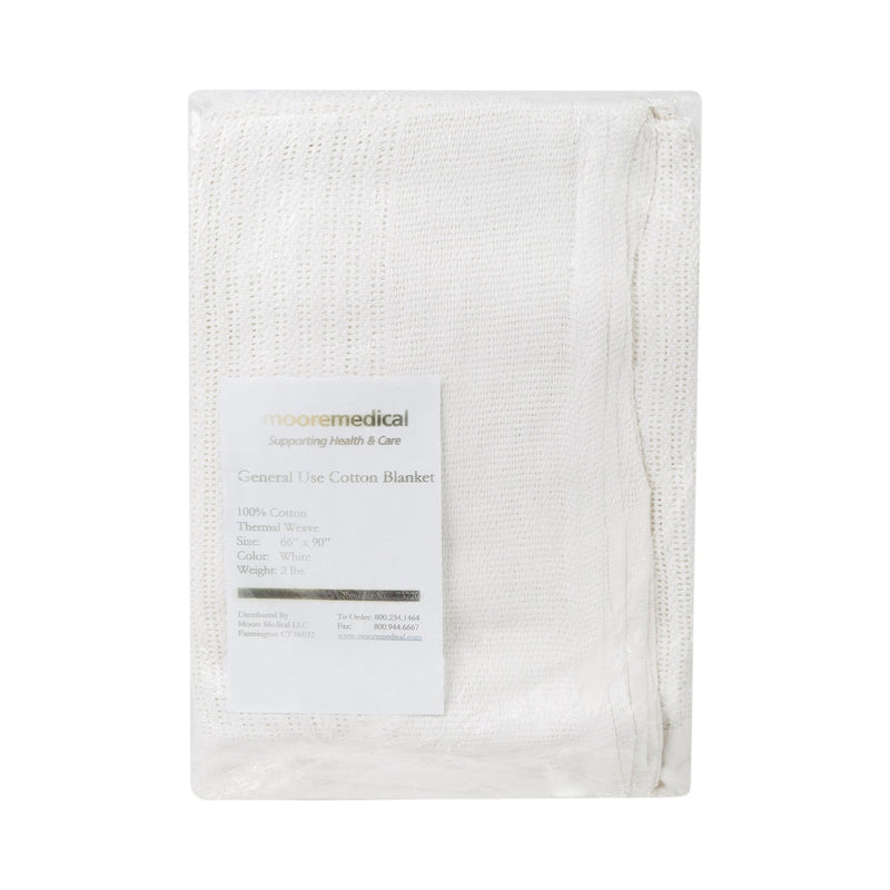 McKesson Blanket 66 X 90 Inch Cotton 2 lbs. (1089777_EA) 1/EA