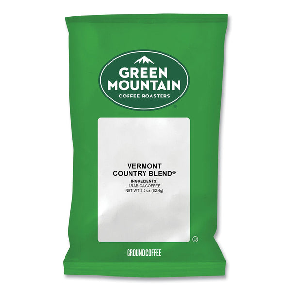 Green Mountain Coffee® Vermont Country Blend Coffee Fraction Packs, 2.2oz, 100/Carton (GMT4162) Case of 100