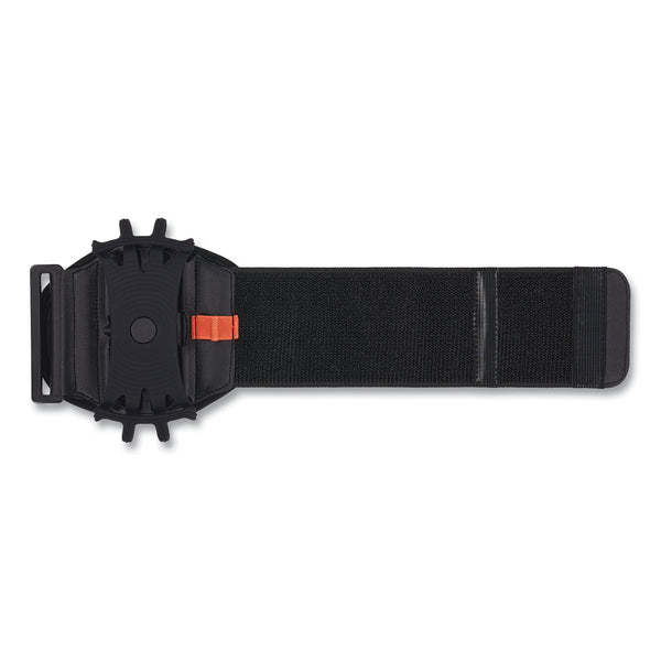 Ergodyne Squids 5545 Arm and Wrist Scanner Mount, Small, 7 x 8.5 x 1.5, Elastic, Black (EGO19143) Each