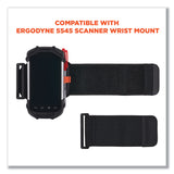 Ergodyne Squids 5546 Scanner Wrist Mount Extender Strap, 4 x 5 x 0.5, Elastic, Black (EGO19146) Each